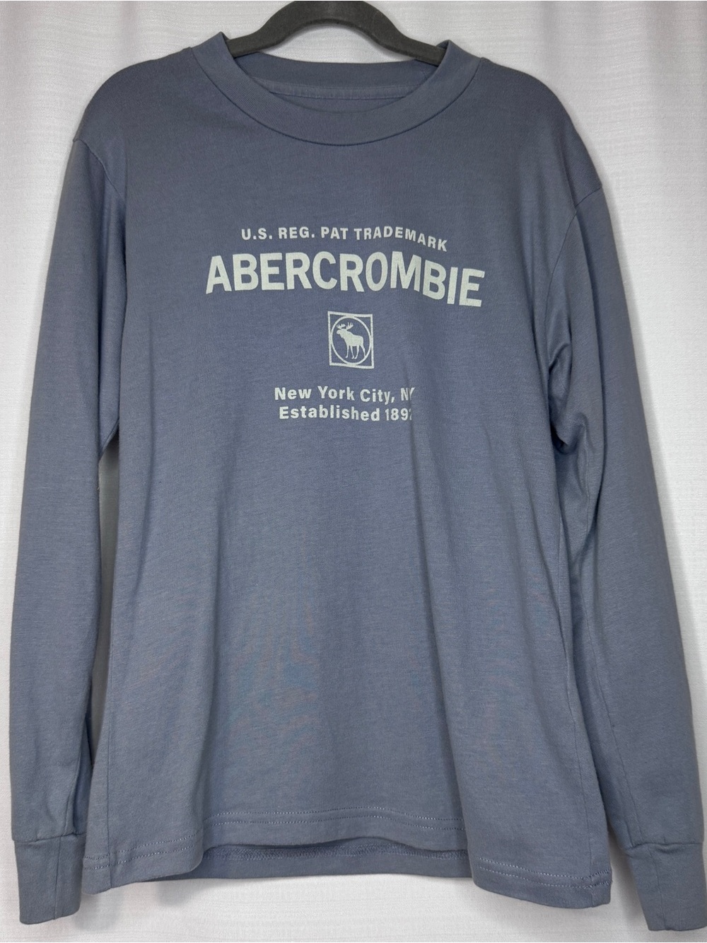 Abercrombie Kids Long Sleeve Logo Tee